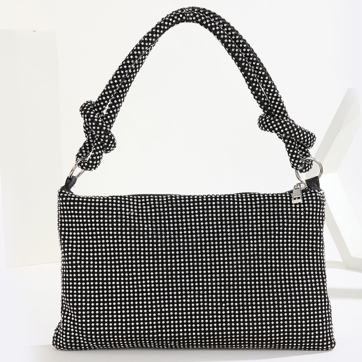 Women’s Black Rhinestones Evening Bags image 3