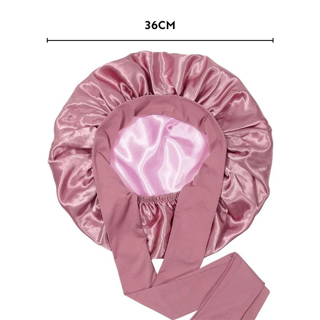 Lovocross Satin Hair Bonnet for Multiple Used