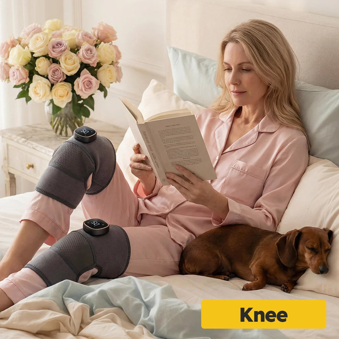 3-In-1 Cordless Heating Knee Massager