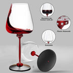 Rotating Wine Glasses