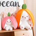 🐰🥚Easter Early Sale 49% OFF 2-In-1 Design 🍓Strawberry 🐰Rabbit Plush Toy🎀
