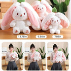 🐰🥚Easter Early Sale 49% OFF 2-In-1 Design 🍓Strawberry 🐰Rabbit Plush Toy🎀