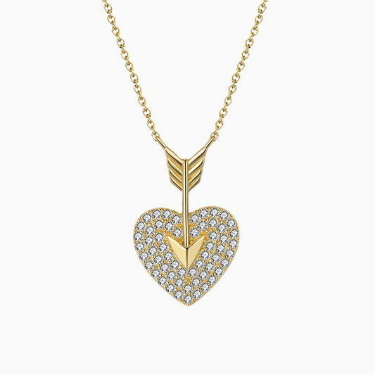 Arrow Heart Necklace
