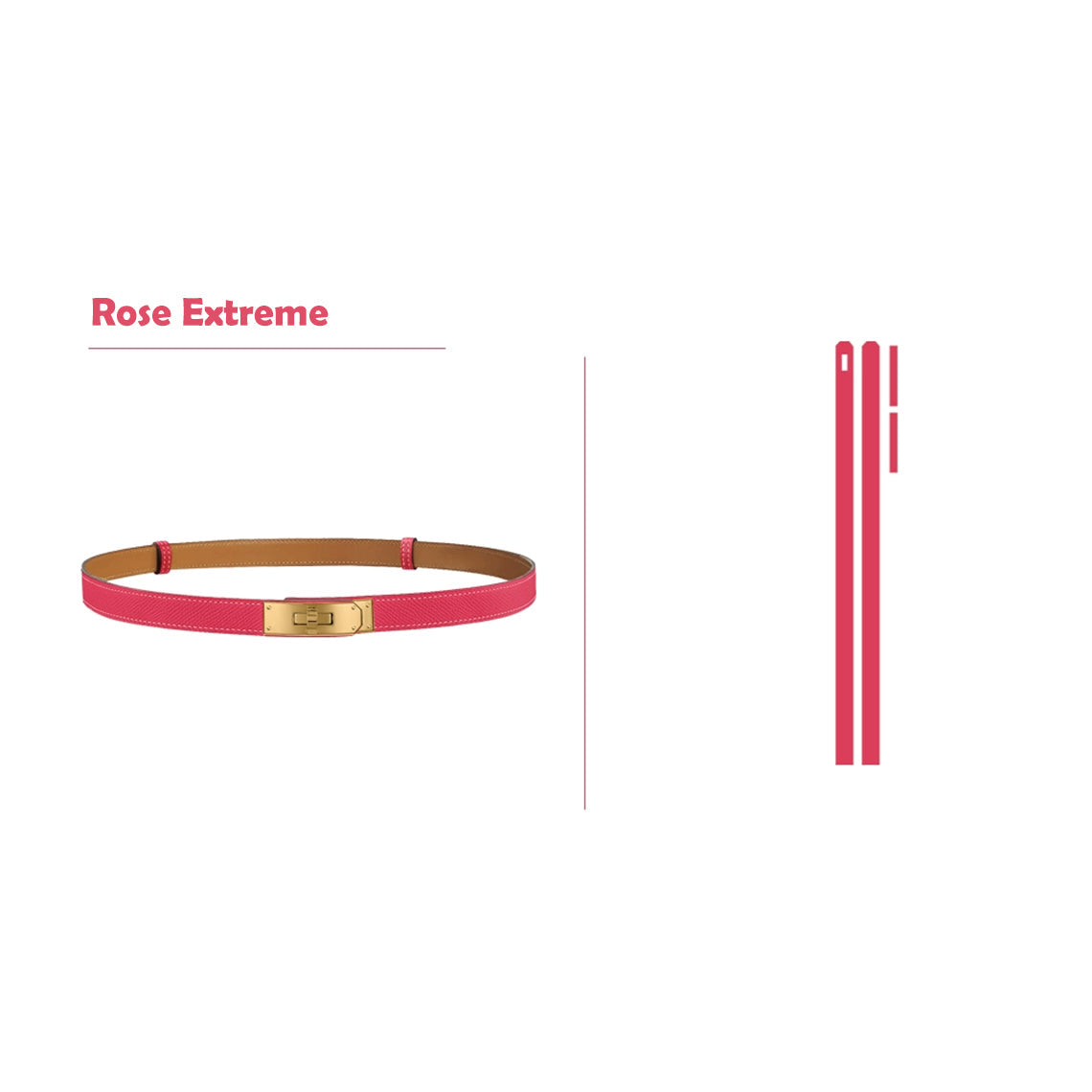 Wirkin® Epsom Leather Inspired Kelly Slim Belt DIY Kits
