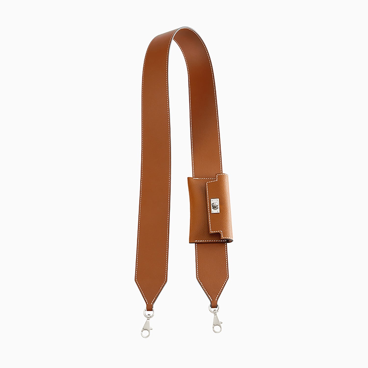 Handmade Genuine Leather Shoulder Strap for Kelly Pocket – Premium Wide Leather Bag Strap